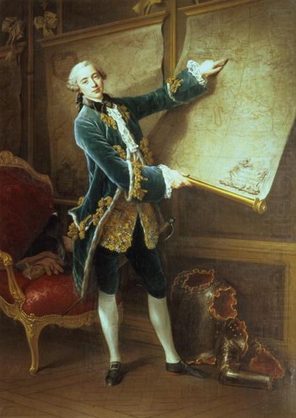 Count of Vaudreuil in, Francois-Hubert Drouais